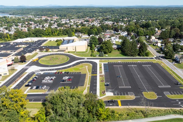 Mechanicville CCSD parking lot rebuilt
