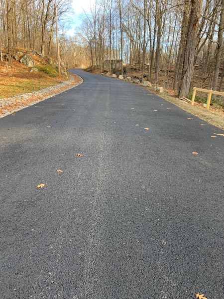 McCoy Road on a fall day