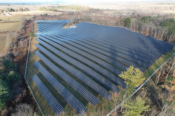 Glen solar field setup